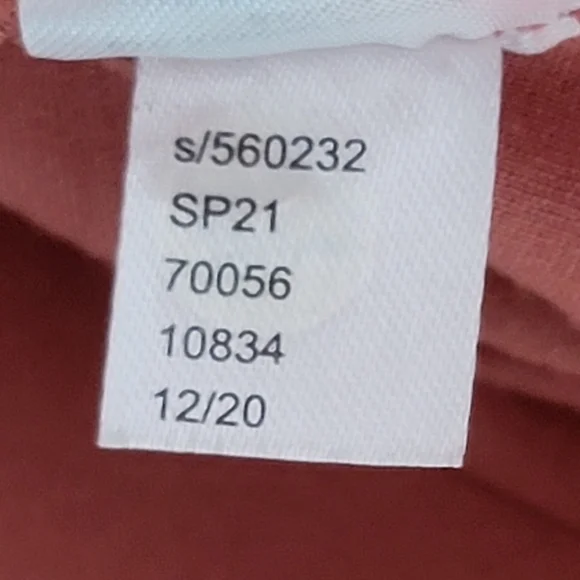 Loft high waisted sculpting orange leggings size medium petite - Picture 6 of 6